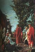 Christ Taking Leave of His Mother Albrecht Altdorfer